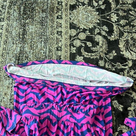 Lilly Pulitzer size xs birds long sleeved maxi dress - Picture 5 of 5